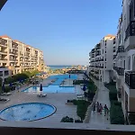 Sea View Studio With Private Beach In Gravity Hotel Hurghada